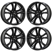 Load image into Gallery viewer, 20&quot; Dodge Charger Challenger Black Chrome wheels OEM set 2545 2563
