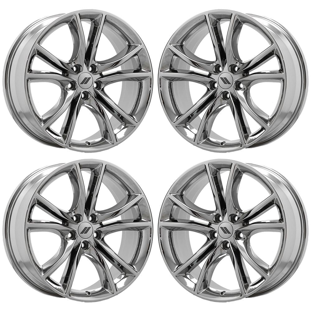 20" Dodge Charger Challenger Chrome wheels OEM set 2545 2563