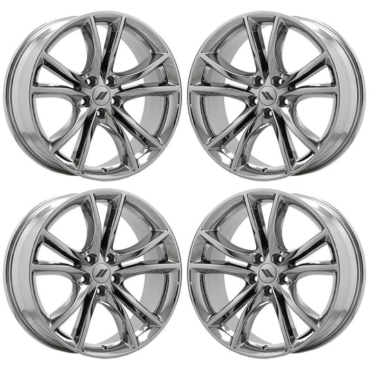 20" Dodge Charger Challenger Chrome wheels OEM set 2545 2563