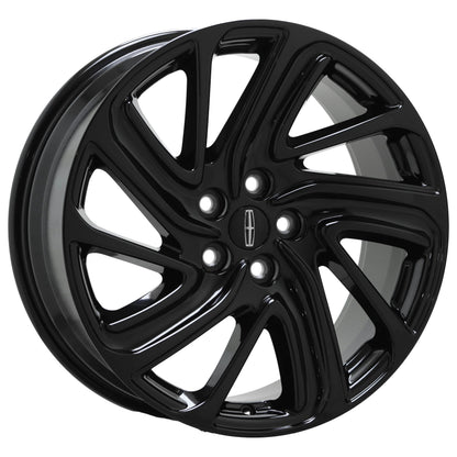 19" Lincoln Aviator Gloss Black wheels rims Factory OEM 2020-2024 10187