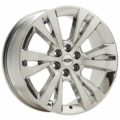 22" Ford Expedition Bright Chrome wheels rims Factory OEM set 10264 EXCHANGE