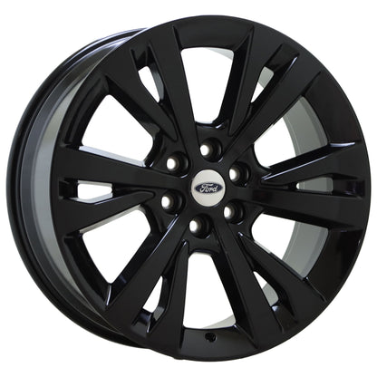 22" Ford Expedition Gloss Black wheels rims Factory OEM set 10264 EXCHANGE