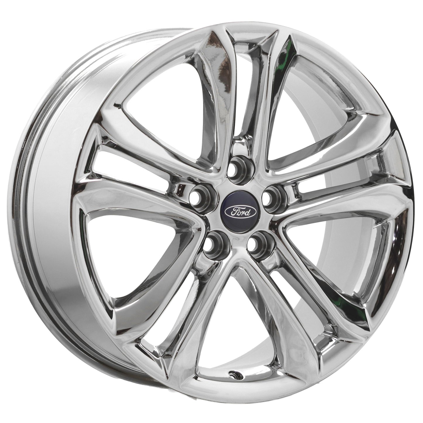 18" Ford Edge Bright Chrome wheels rims Factory OEM set 10044