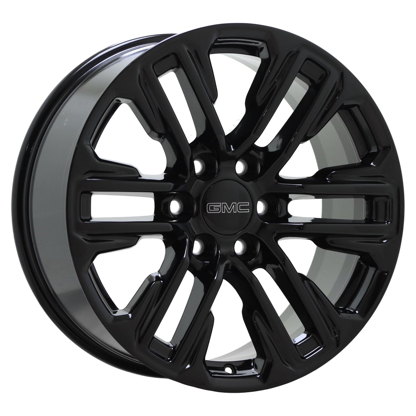 20" GMC Sierra Yukon 1500 Gloss Black wheels rims Factory OEM set 14024