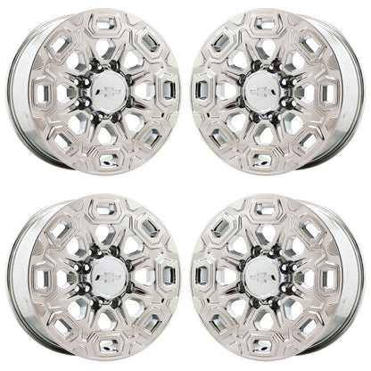 20" Chevrolet Silverado 2500 3500 Chrome wheels rims Factory OEM set 5946