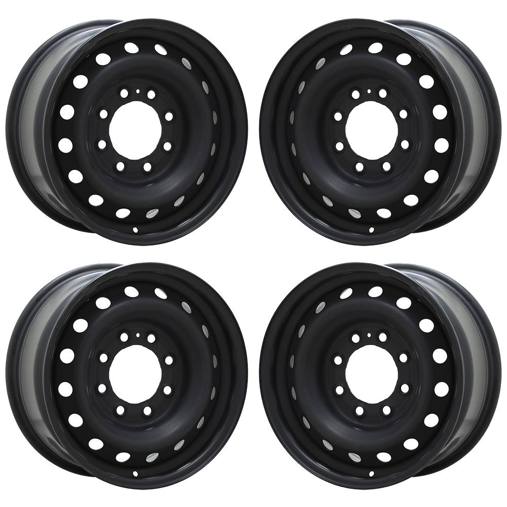 17" Nissan NV1500 NV2500 NV3500 Black Wheel Rim Factory OEM set 62624