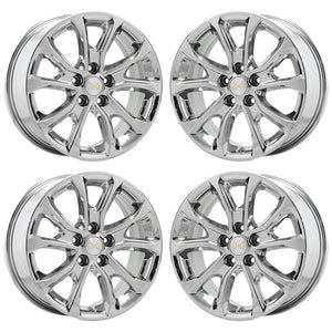 17" Chevrolet Equinox Bright Chrome wheels rims Factory OEM set 5829