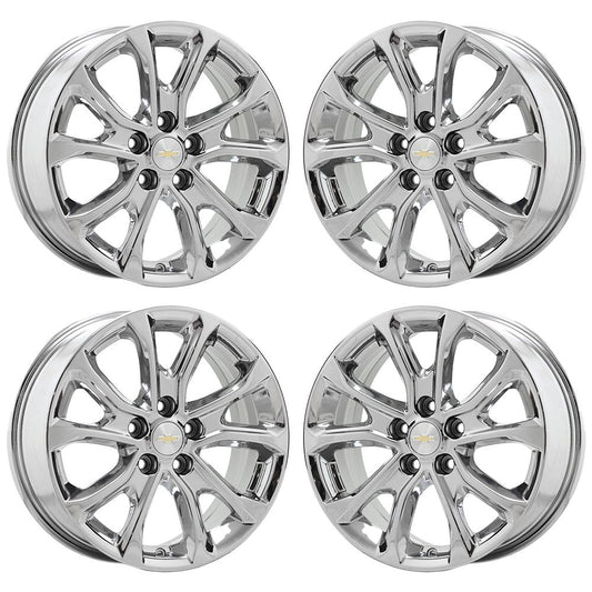 17" Chevrolet Equinox Bright Chrome wheels rims Factory OEM set 5829