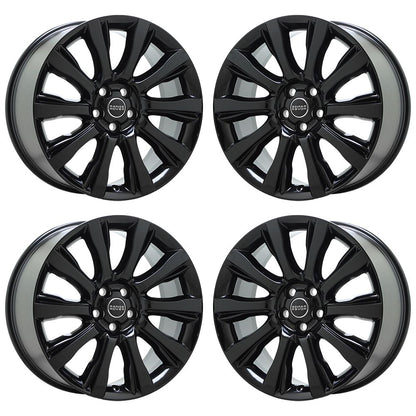 21" Range Rover Gloss Black wheels rims Factory OEM set 72246 EXCHANGE