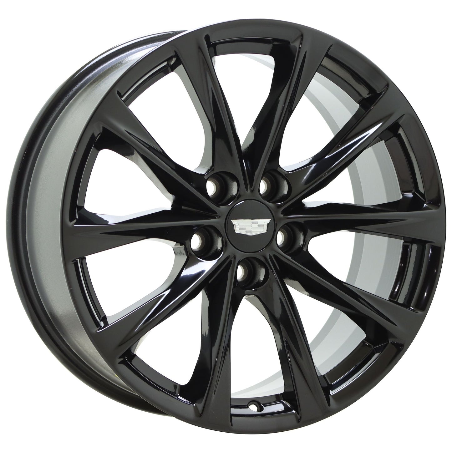 19" Cadillac CT5 V-Series Gloss Black wheels rims Factory OEM GM 4839 EXCHANGE
