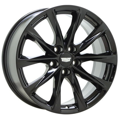 19" Cadillac CT5 V-Series Gloss Black wheels rims Factory OEM GM 4839