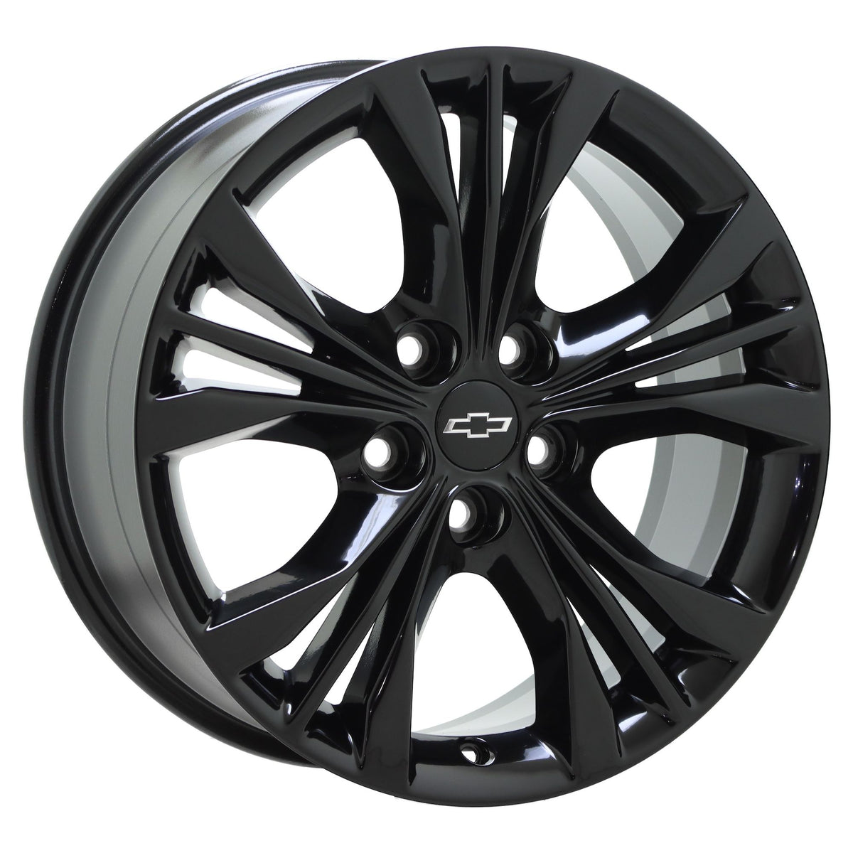 18" Chevrolet Impala 2014-2020 Gloss Black wheels rims Factory OEM set 5612 5710