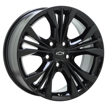 18" Chevrolet Impala 2014-2020 Gloss Black wheels rims Factory OEM set 5612 5710