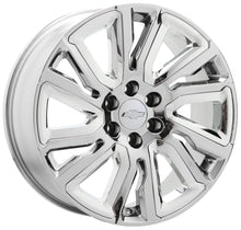 Load image into Gallery viewer, EXCHANGE 22&quot; Sierra Yukon Silverado Tahoe Chrome wheels rims replica set 4 5901
