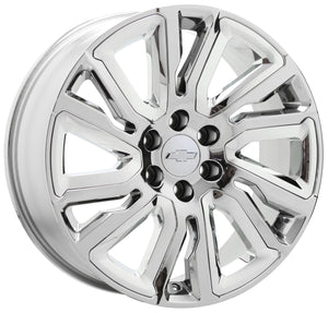 EXCHANGE 22" Sierra Yukon Silverado Tahoe Chrome wheels rims replica set 4 5901