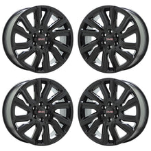 Load image into Gallery viewer, 22&quot; Sierra Yukon Silverado Tahoe Satin Black wheels OEM 5901 EXCHANGE
