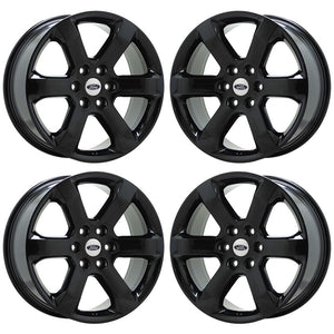 20" Ford F150 Truck Gloss Black wheels rims Factory OEM set 4 10347 EXCHANGE