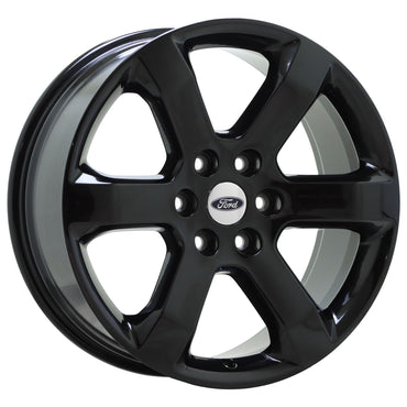 20" Ford F150 Truck Gloss Black wheels rims Factory OEM set 4 10347