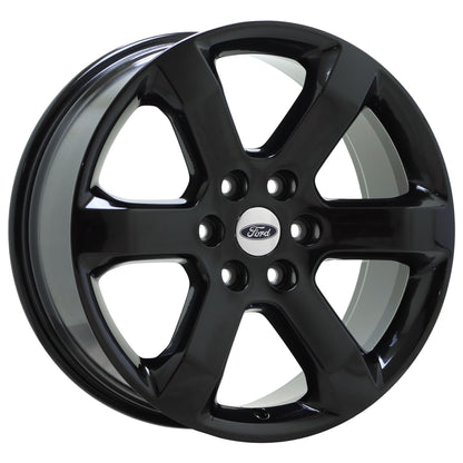 20" Ford F150 Truck Gloss Black wheels rims Factory OEM set 4 10347