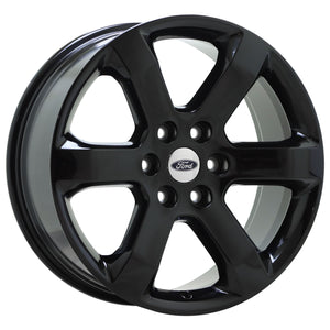 20" Ford F150 Truck Gloss Black wheels rims Factory OEM set 4 10347 EXCHANGE
