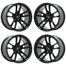 Load image into Gallery viewer, 20&quot; Dodge Charger Challenger SRT Widebody black wheels rims Factory OEM set 2718
