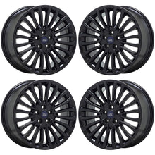 Load image into Gallery viewer, EXCHANGE 18&quot; Ford Fusion Lincoln MKZ black wheels rims Factory OEM set 4 10121
