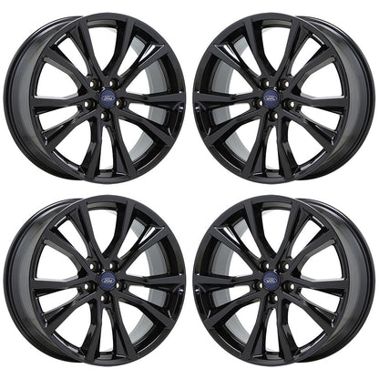 20" Ford Explorer Flex Gloss Black wheels rims Factory OEM set 10113