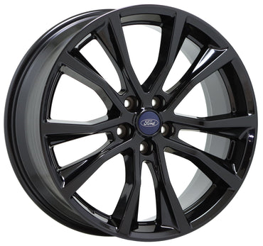 20" Ford Explorer Flex Gloss Black wheels rims Factory OEM set 10113