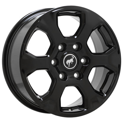 17" Ford Bronco Gloss Black wheels rims Factory OEM set 4 10384