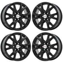 Load image into Gallery viewer, 18&quot; Chevrolet Traverse Blazer GMC Acadia Black wheels rims set 14000
