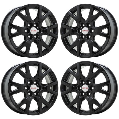 18" Chevrolet Traverse Blazer GMC Acadia Gloss Black wheels rims set 14000
