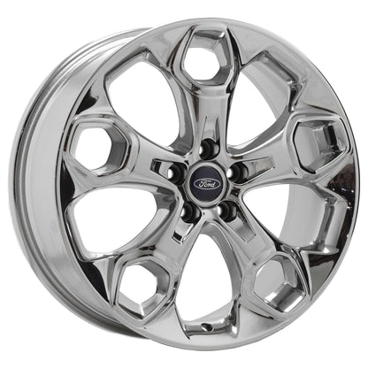 19" Ford Escape Bright Chrome wheels rims Factory OEM set 3947
