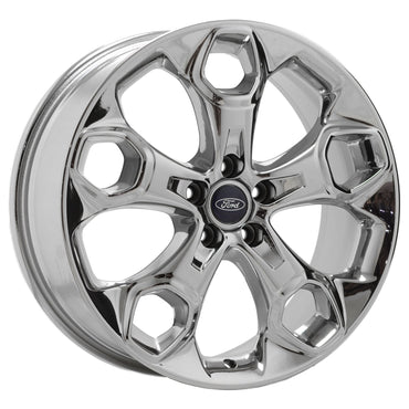 19" Ford Escape Bright Chrome wheels rims Factory OEM set 3947