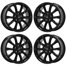 Load image into Gallery viewer, EXCHANGE 17&quot; Ford Fusion black wheels rims Factory OEM set 4 10119
