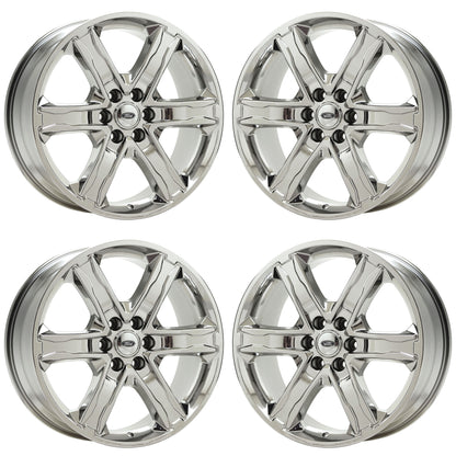 22" Ford Expedition Bright Chrome wheels rims Factory OEM set 10200