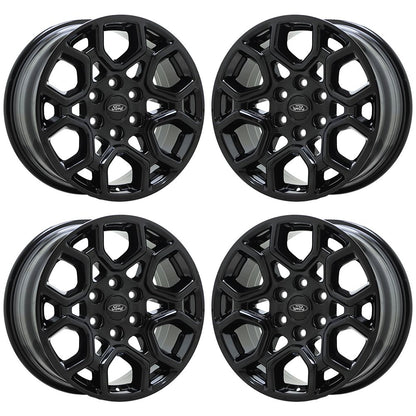 18" Ford F150 Truck Gloss Black wheels rims Factory OEM set 4 10340