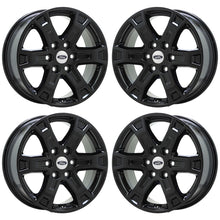 Load image into Gallery viewer, EXCHANGE 18&quot; Ford F150 Truck black wheels rims Factory OEM set 4 10343
