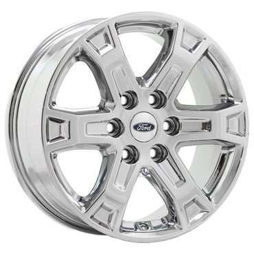 18" Ford F150 Truck Bright Chrome wheels rims Factory OEM set 4 10343