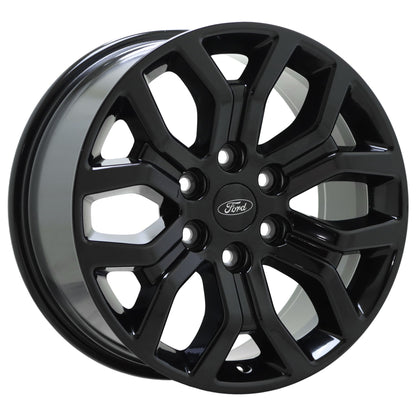 18" Ford F150 Truck Gloss Black wheels rims Factory OEM set 4 10342
