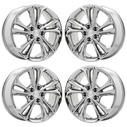 18" Buick Encore GX Bright Chrome wheels rims Factory OEM set 14005 14006
