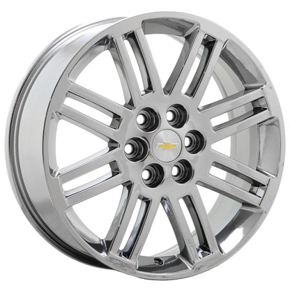 20" Chevrolet Traverse GMC Acadia Bright Chrome wheels rims OEM 7063 EXCHANGE