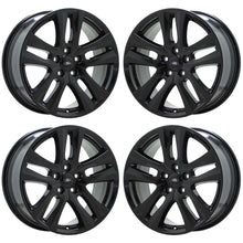 Load image into Gallery viewer, EXCHANGE 18&quot; Ford Explorer Black wheels rims Factory OEM set 10182
