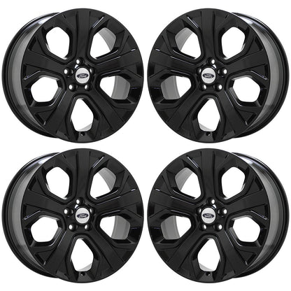 20" Ford Explorer Gloss Black wheels rims Factory OEM set 10185 EXCHANGE