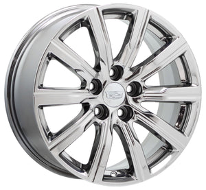 18" Cadillac XT4 PVD Chrome wheels rims Factory OEM 4820