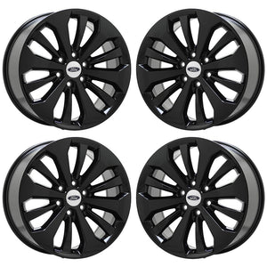 EXCHANGE 20" Ford F150 Truck Gloss Black wheels rims Factory OEM set 4 10006
