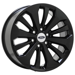 EXCHANGE 20" Ford F150 Truck Gloss Black wheels rims Factory OEM set 4 10006