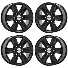Load image into Gallery viewer, 17&quot; Ford F150 Truck Gloss Black wheels rims Factory OEM set 4 3995 EXCHANGE
