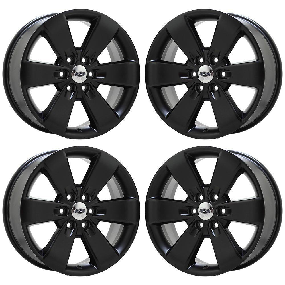 20" Ford F150 Truck FX4 Satin Black wheels rims Factory OEM set 4 3833 EXCHANGE