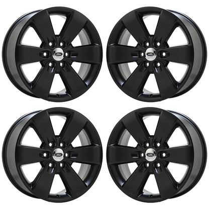 20" Ford F150 Truck FX4 Satin Black wheels rims Factory OEM set 4 3833 EXCHANGE