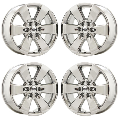 20" Ford F150 Truck FX4 Bright Chrome wheels rims Factory OEM set 4 3833